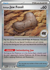 Antique Jaw Fossil  068/088 - Common - Reverse Holo