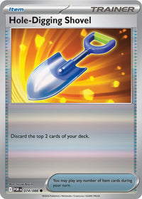 Hole-Digging Shovel  074/088 - Common - Reverse Holo