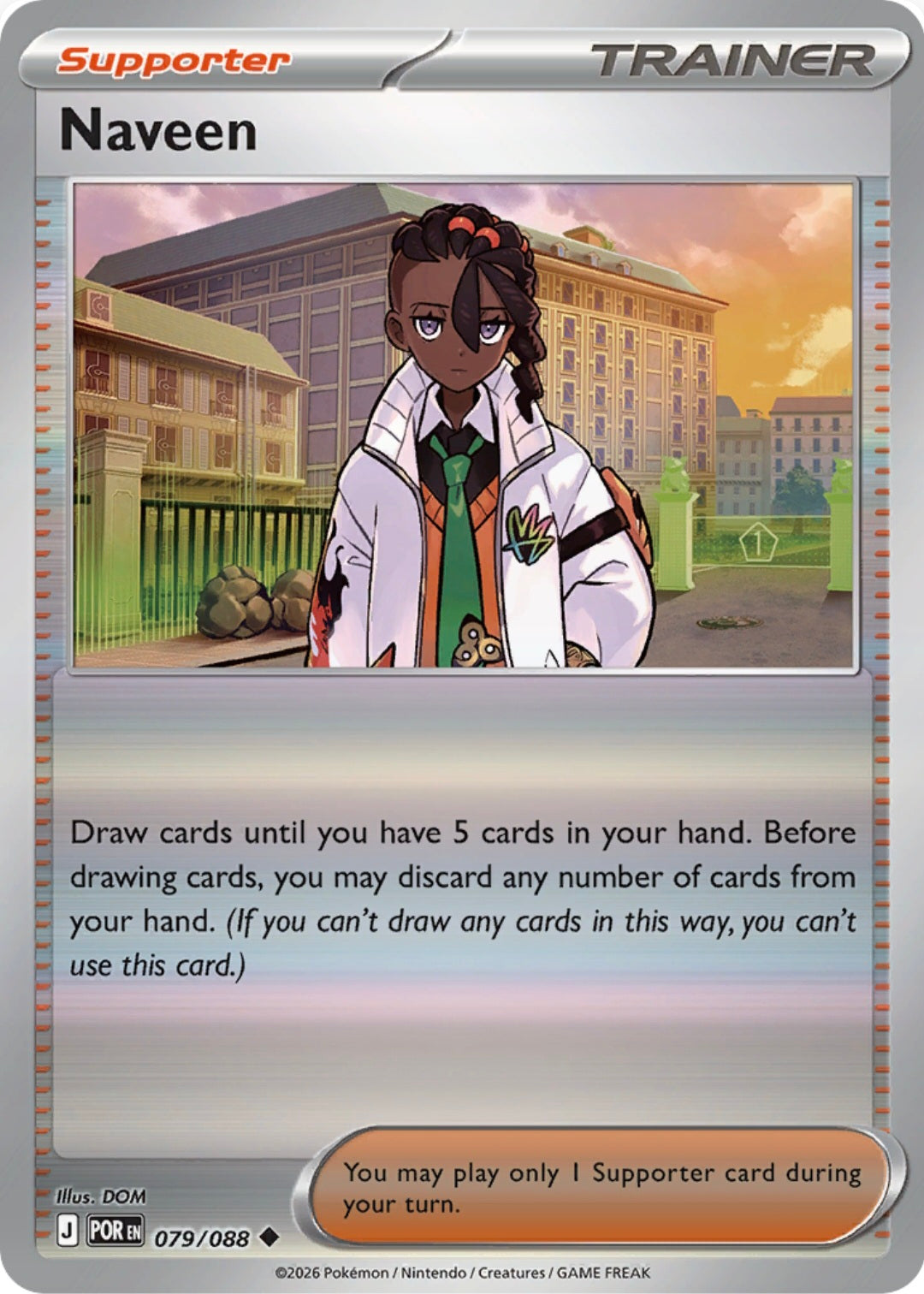 Naveen 079/088 - Uncommon - Reverse Holo