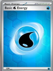 Water Energy - Reverse Holo