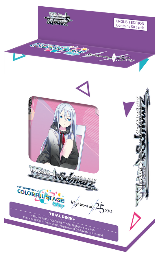 Weiss Schwarz - Colorful Stage! Nightcord at 25:00 - Trial Deck+
