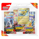 Three Pack Blister Surging Sparks Zapdos-Kantocards
