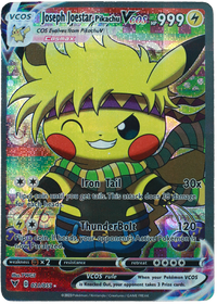 Pikachu Jojo's (Carta custom no original)-Kantocards