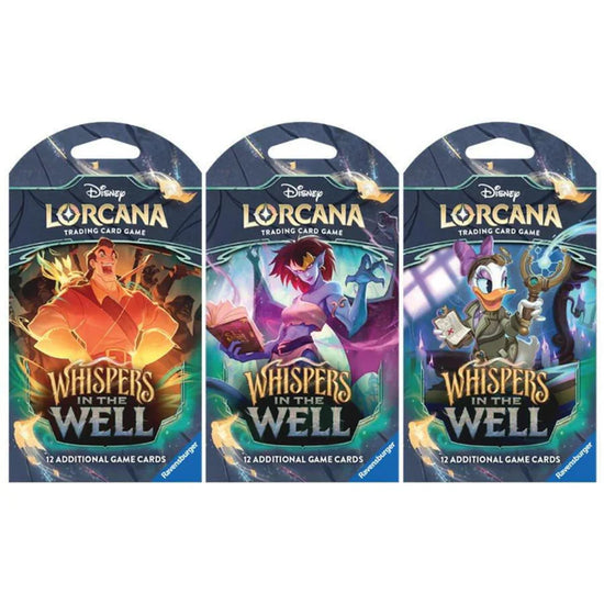 Lorcana: -Whispers in the Well Sleeved Booster- (Al Azar)
