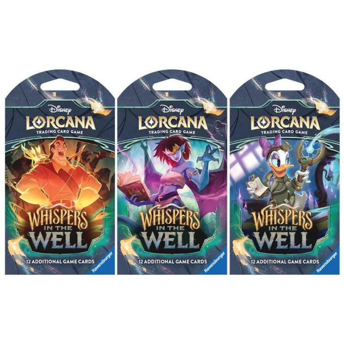 Lorcana: -Whispers in the Well Sleeved Booster- (Al Azar) PREVENTA