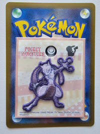 Parche para ropa - Mewtwo - (POKÉMON CENTER JAPÓN)-Kantocards