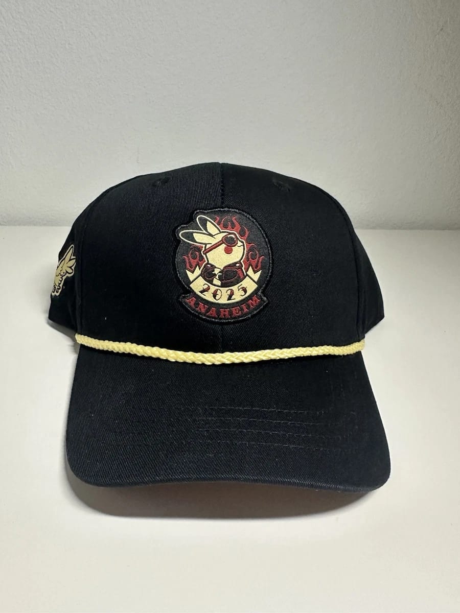 Gorra Negra Mundial Anaheim 2025