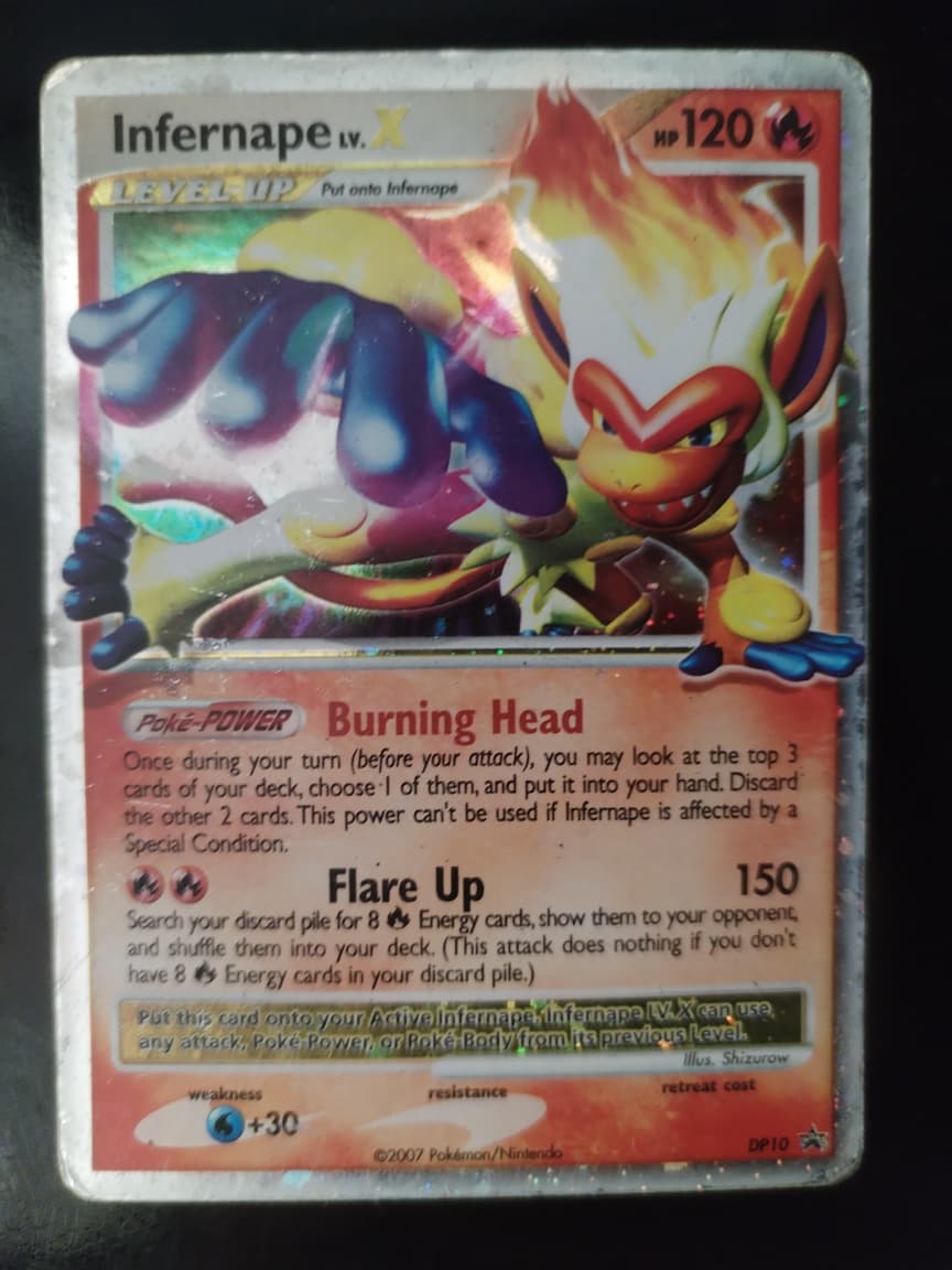 Infernape Lv. X -Damaged- (Subasta)