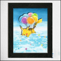 PIKACHU CLASSIC CUADRO (ENTREGA EN 2 SEMANAS)-Kantocards