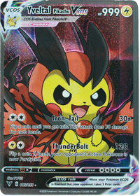 Pikachu Yveltal (Carta custom no original)-Kantocards