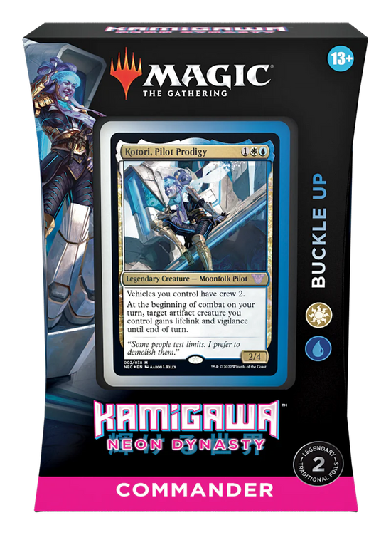 MTG: Kamigawa: Neon Dynasty -Buckle Up- Commander deck