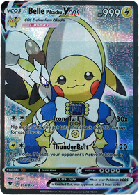 Pikachu Belle (Carta custom no original)-Kantocards