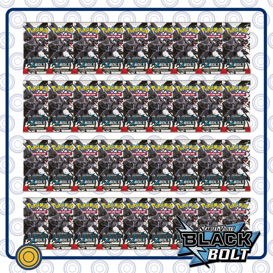Black Bolt - 36 Booster Packs (Equivalente a 1 Booster Box)