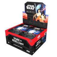 Star Wars Unlimited TCG Spark of Rebelion Booster Box (24 sobres) - daño en caja-Kantocards