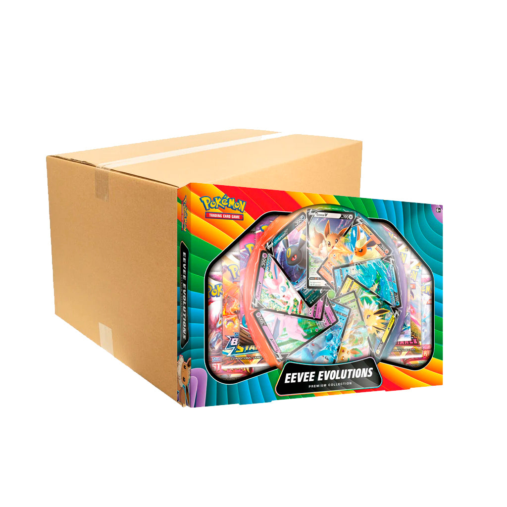 Pokemon Eevee Evolution Premium Collection 6-Box Case