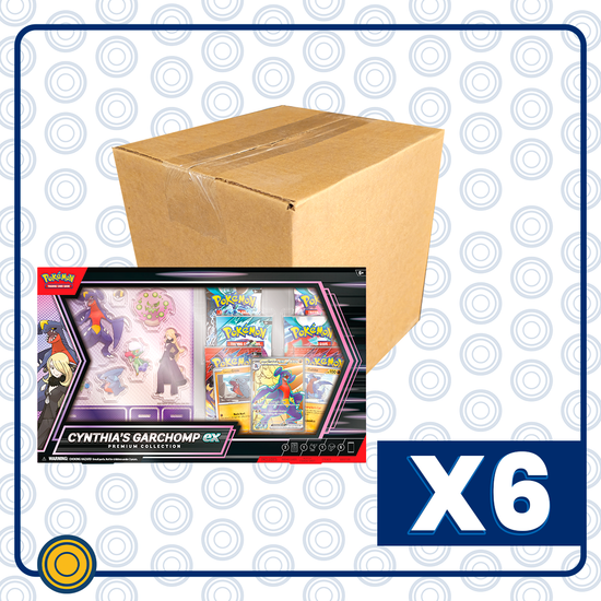 Case Cynthia's Garchomp ex Premium Collection - ESPAÑOL