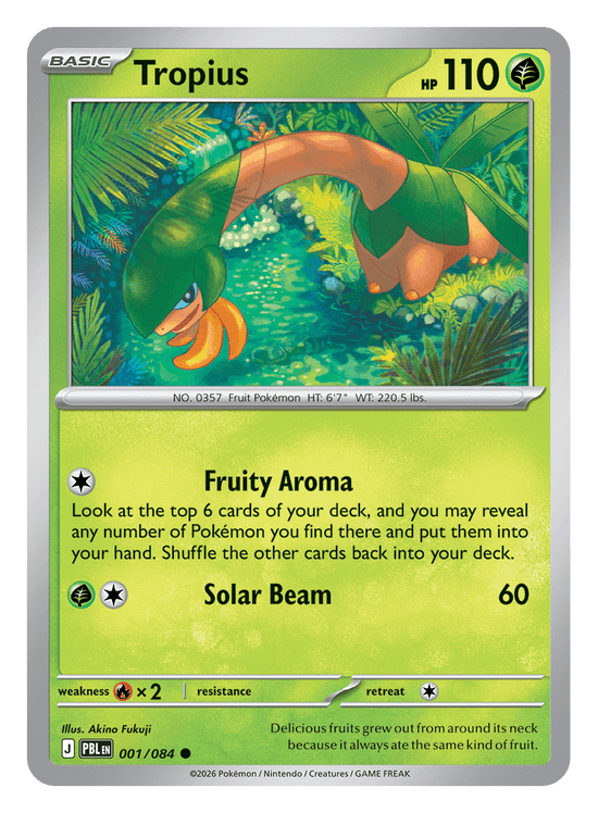 Tropius 001/084 - common