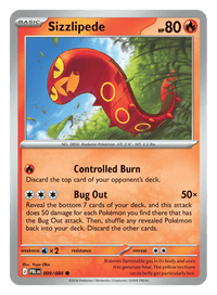 Sizzlipede - 009/084 - common