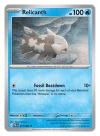 Relicanth - 017/084 - uncommon