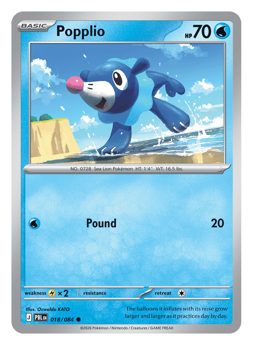 Popplio - 018/084 - common