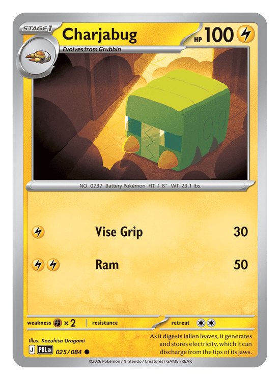 Charjabug - 025/084 - common
