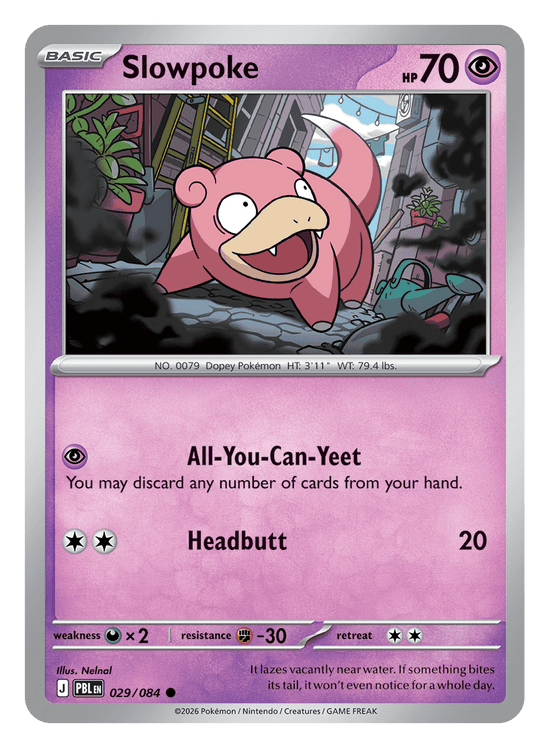 Slowpoke - 029/084 - common