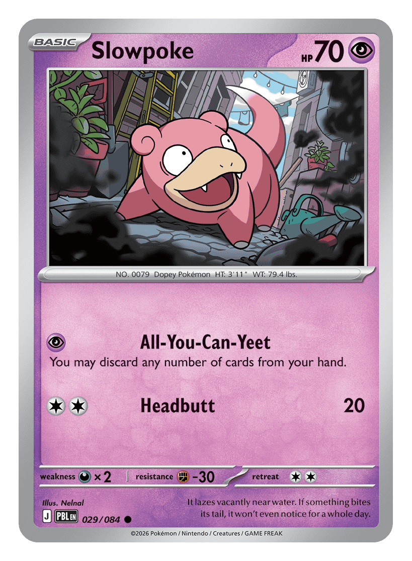 Slowpoke - 029/084 - common