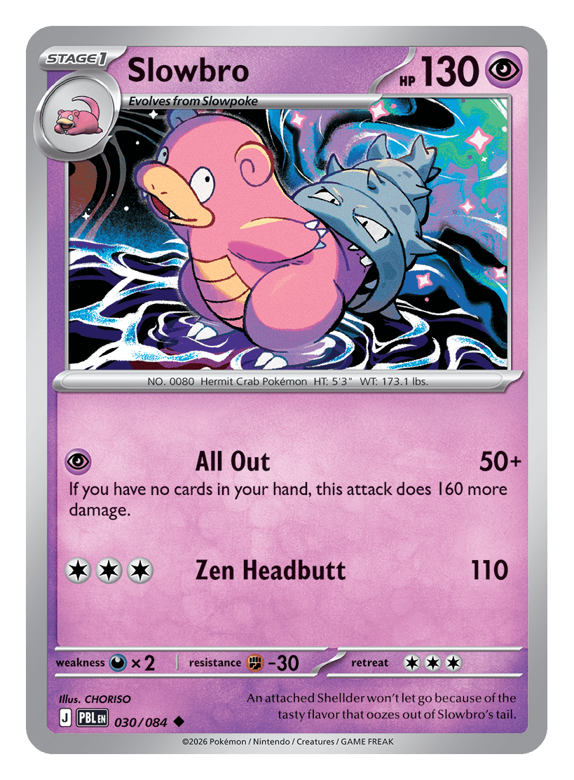 Slowbro - 030/084 - uncommon