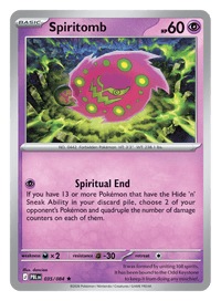 Spiritomb - 035/084 - rare (holo)