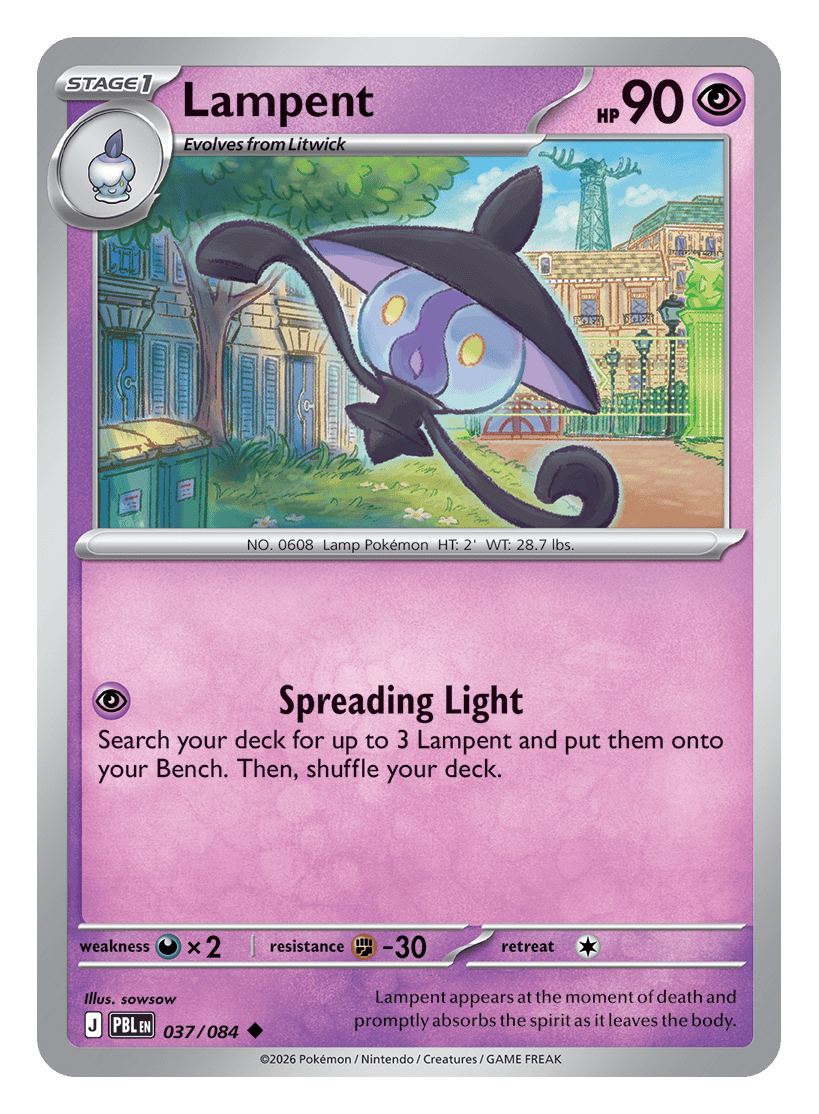 Lampent - 037/084 - uncommon