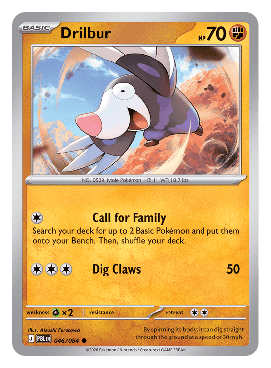 Drilbur - 046/084 - common