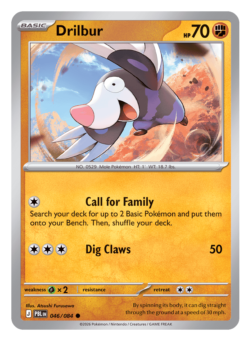 Drilbur - 046/084 - common