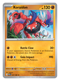 Koraidon - 047/084 - rare (holo)