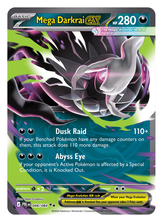 Mega Darkrai ex - 048/084 (Español)