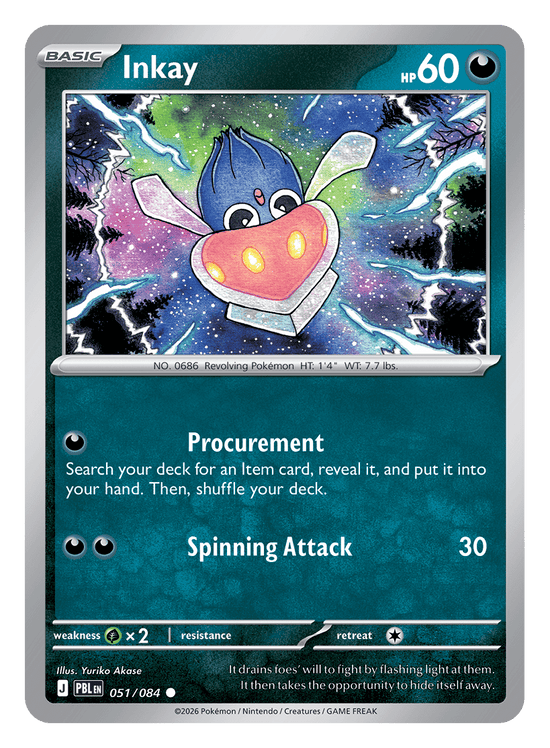 Inkay - 051/084 - common