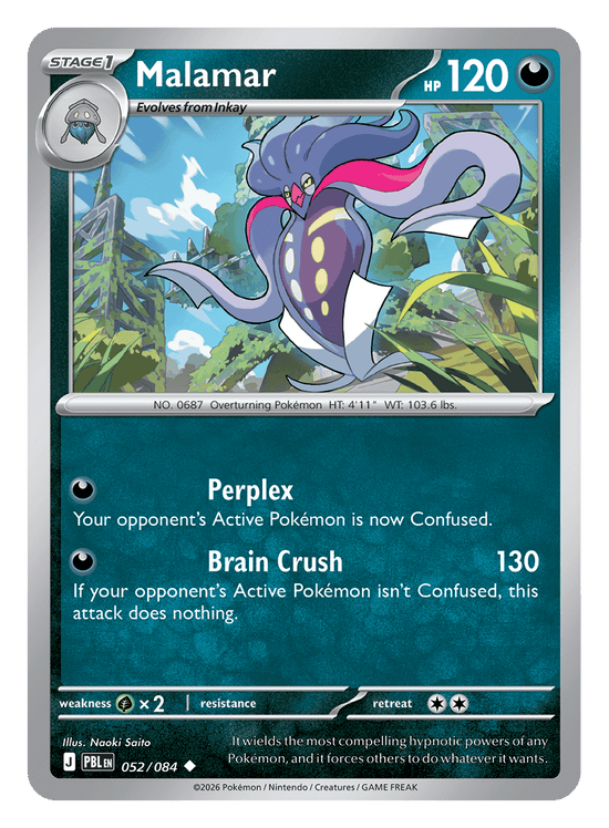 Malamar - 052/084 - uncommon