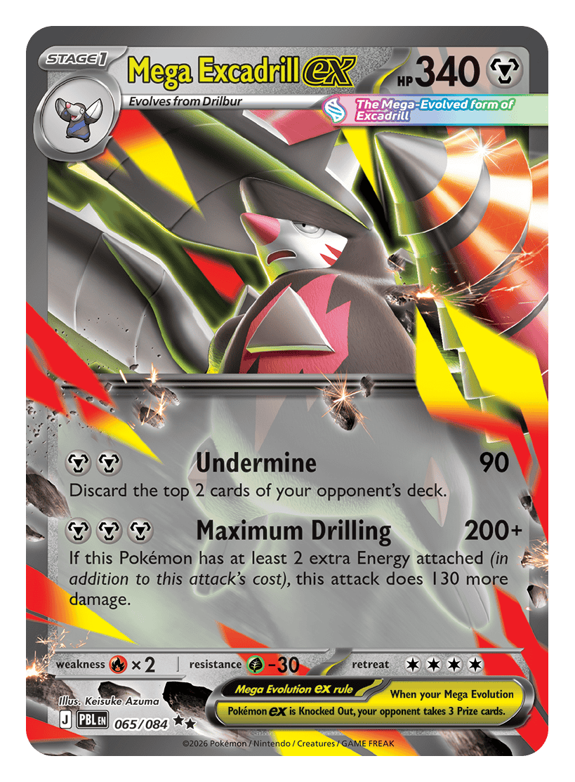 Mega Excadrill ex - 065/084