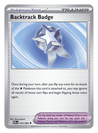 Backtrack Badge 074/084 - uncommon