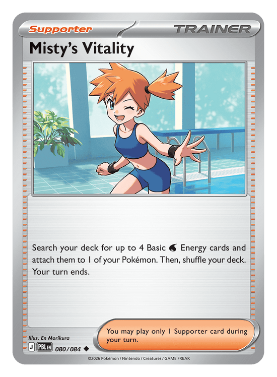 Misty's Vitality - 080/084 - uncommon