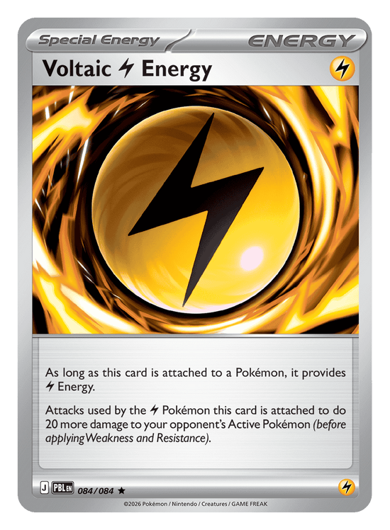 Voltaic Lightning Energy - 084/084 - rare (holo)
