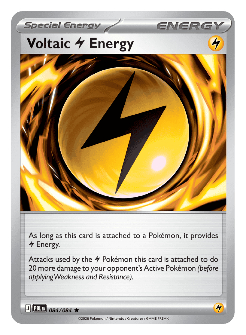 Voltaic Lightning Energy - 084/084 - rare (holo)