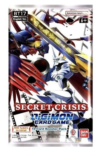 Digimon: Secret Crisis BT 17 - Booster Pack