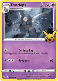 Dusclops 070/185 - Uncommon - Trick or Trade 2023-Kantocards