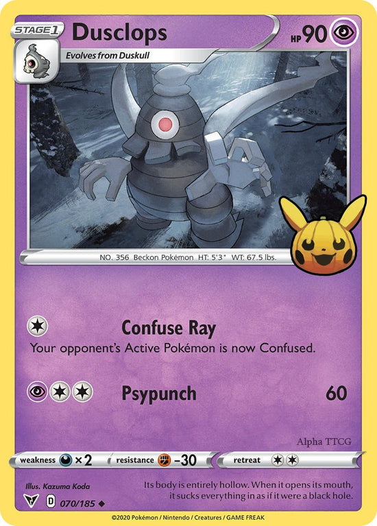 Dusclops 070/185 - Uncommon - Trick or Trade 2023