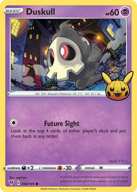 Duskull 069/185 - Common - Trick or Trade 2023-Kantocards
