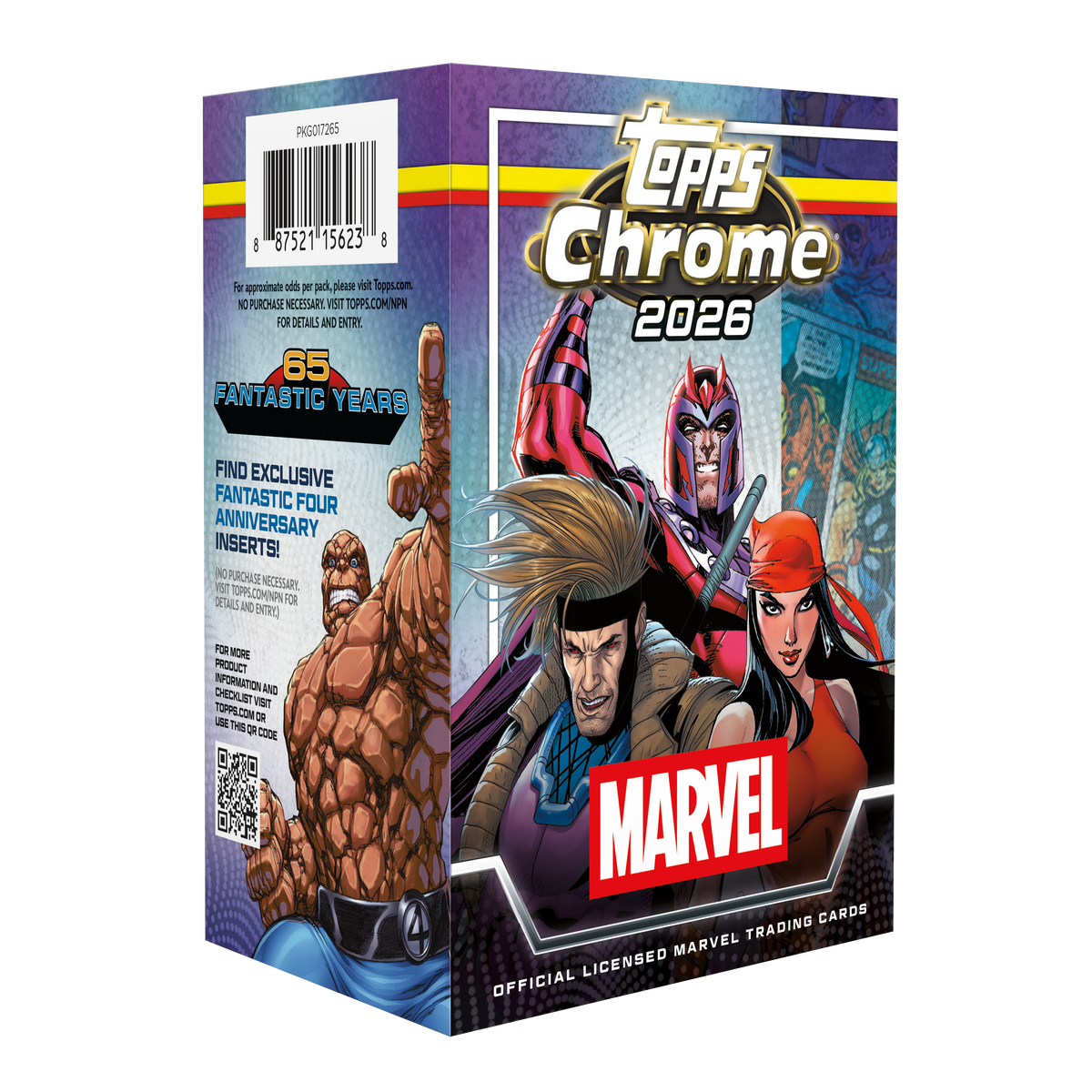 2026 TOPPS Chrome - Marvel Comics - Value Box