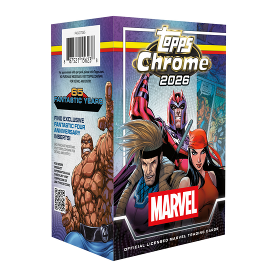 2026 TOPPS Chrome - Marvel Comics - Value Box