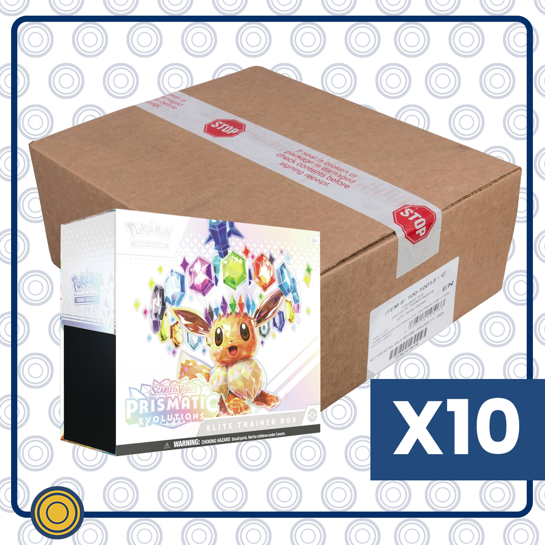 Prismatic Evolutions - Case de Elite Trainer Box – Kantocards