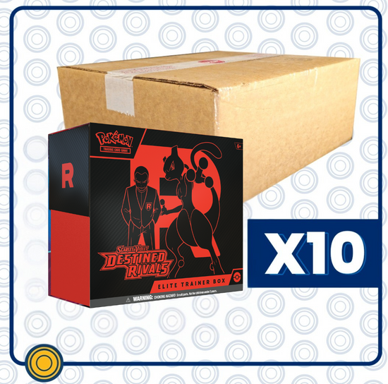 Destined Rivals - Case de Elite Trainer Box (Envío 19 Agosto)