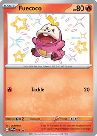 Fuecoco SVP 079 - Shiny Rare-Kantocards